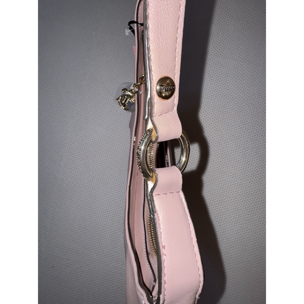 Juicy Couture Drama Queen‎ Hobo Bag Dusty Blush Pink Shoulder Purse NWT - Picture 5 of 7